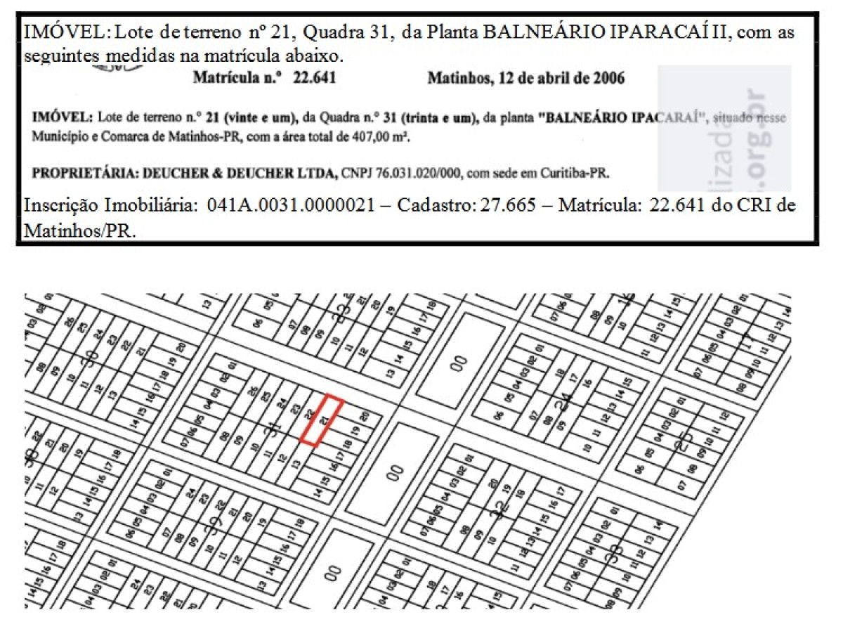 Imóvel em leilão