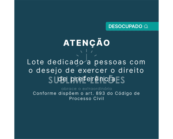 Imóvel em leilão