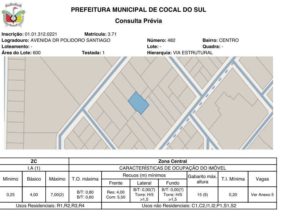 Imóvel em leilão