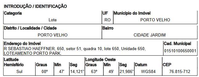 Imóvel em leilão