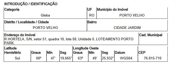 Imóvel em leilão