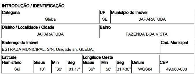 Imóvel em leilão